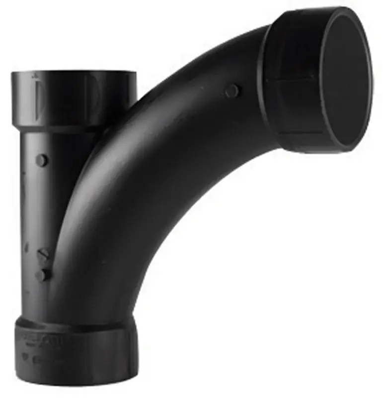 Abs/dwv Long Turn Tee Wye, 3 In.