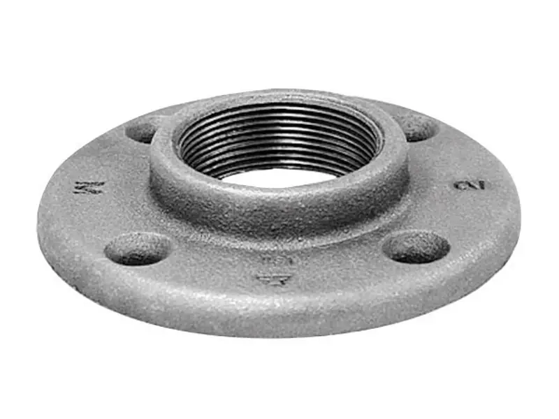 Galvanized Floor Flange, 3/8 In.