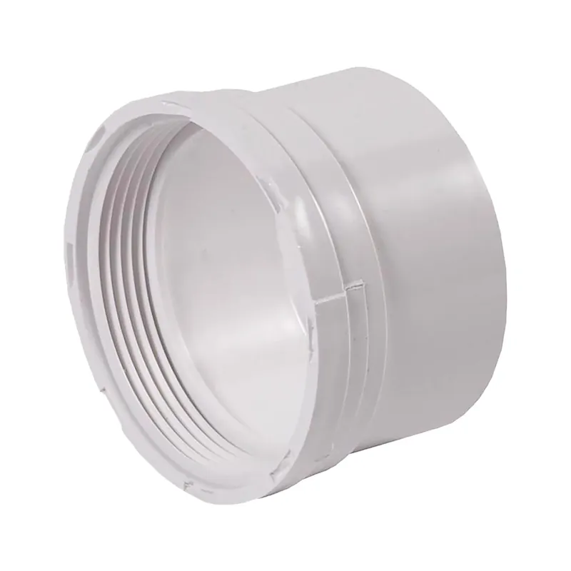 Schedule 35 3 In. Hub Each X 3 In. D Fpt Pvc Pipe Adapter 1 Pk