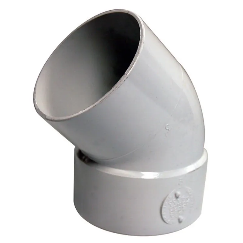 Schedule 35 3 In. Hub Each X 3 In. D Spigot Pvc Elbow 1 Pk