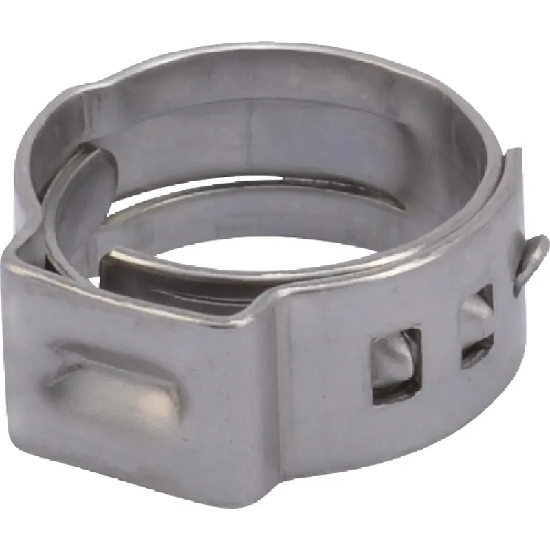 3/8 In. Pex X 3/8 In. D Pex Stainless Steel Clamp Rings
