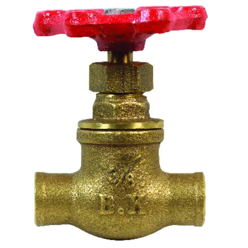 3/8 In. Fips X 3/8 In. Fips Brass Low Lead Gate Valve - Model 100-002nl