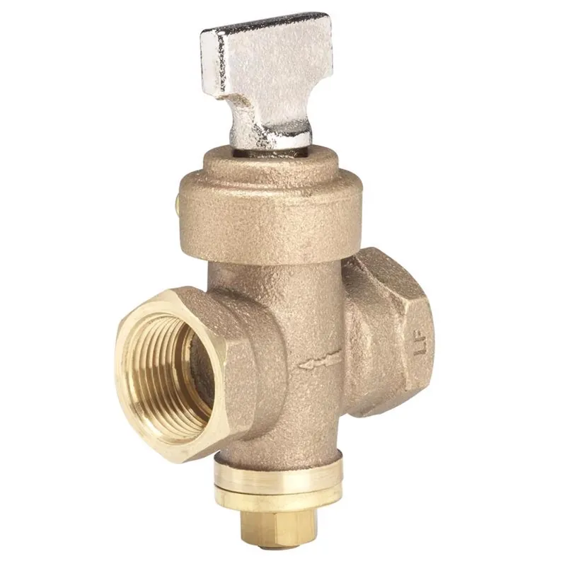 3/4 In. Fip X 3/4 In. Fip Bronze Ground Key Stop & Drain Valve