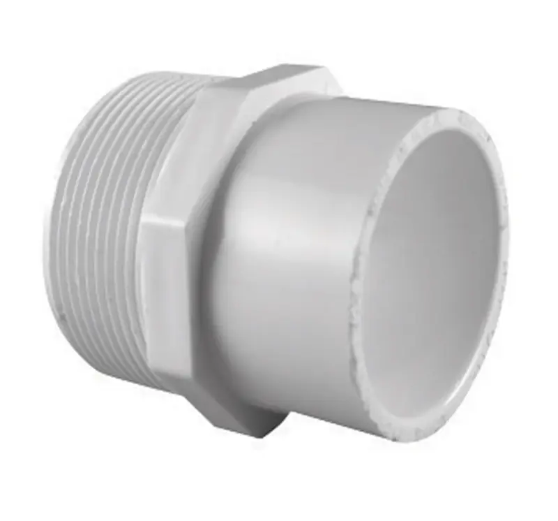 1 In. Mpt X 1-1/4 In. D Slip Pvc Adapter 1 Pk