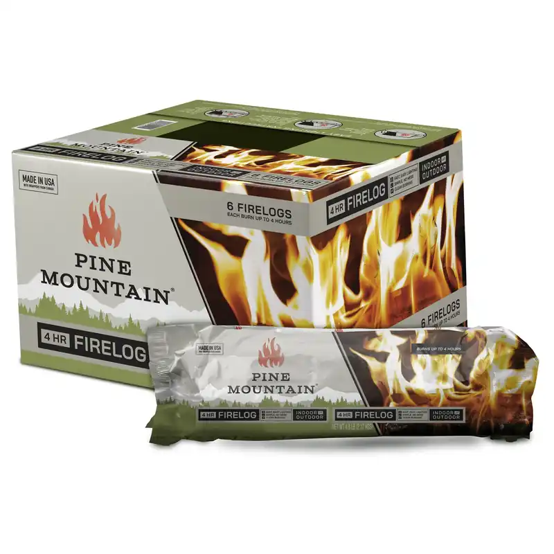 Fire Log 4 Hr 6 Pk