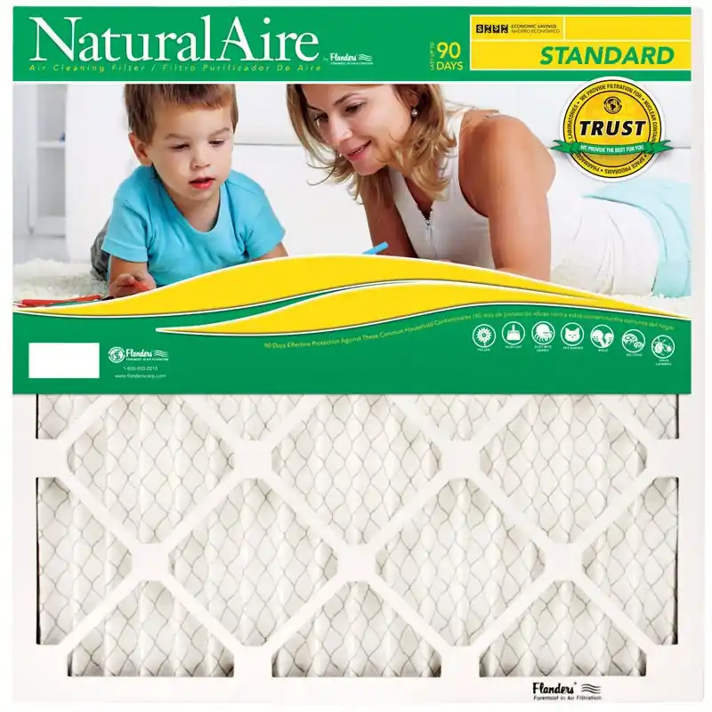 10 In. W X 30 In. H X 1 In. Synthetic 8 Merv Pleated Air Filter 1 Pk