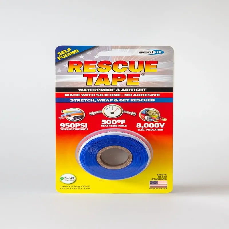 Blue 1 In. W X 12 Ft. L Silicone Tape