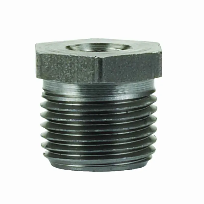 1/2 In. Mpt X 1/4 In. Mpt Black Steel Hex Bushing
