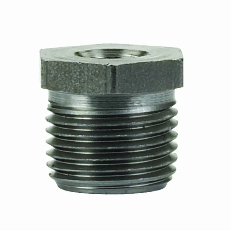 3/4 In. Mpt X 1/2 In. Mpt Black Steel Hex Bushing