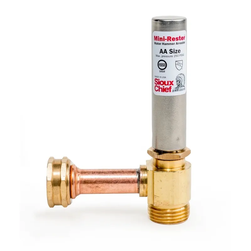 Minirester 3/4 In. Fht In. X 3/4 In. D Mht In. Copper Water Hammer Arrester 1 Pk