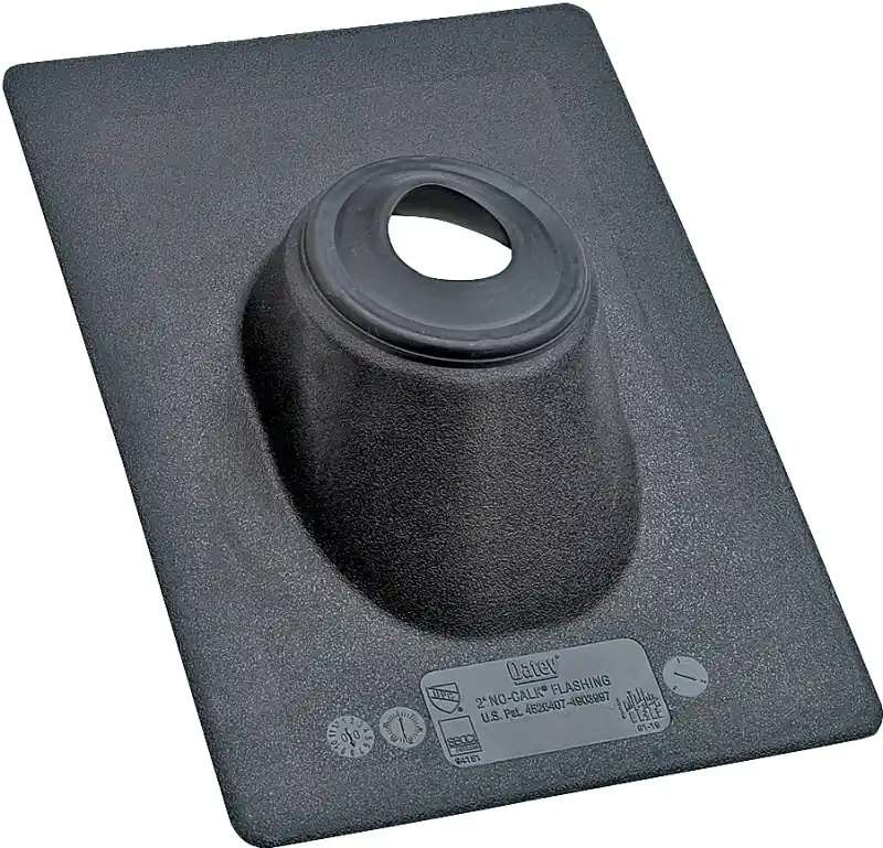 Thermoplastic No-calk Roof Flashing, 1-pc. Construction, 4 In.