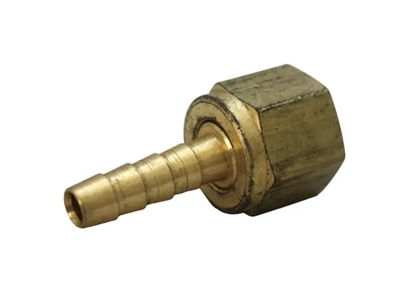 Brass 1/4 In. D X 5/16 In. D Adapter 1 Pk