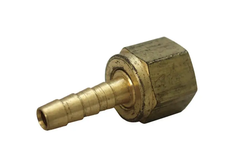 Brass 3/8 In. D X 3/8 In. D Adapter 1 Pk