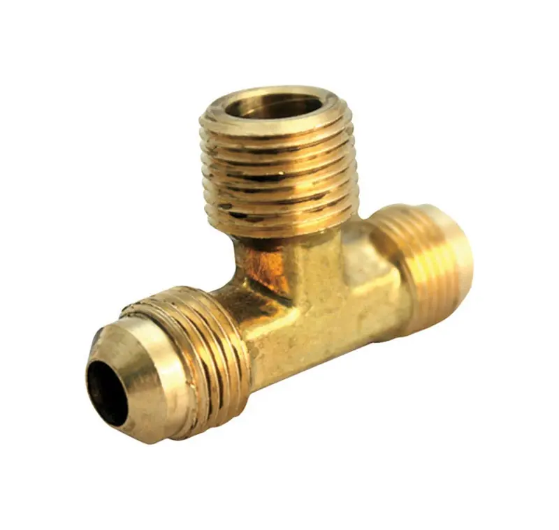 3/8 In. Flare X 3/8 In. D Flare Brass Reducing Tee