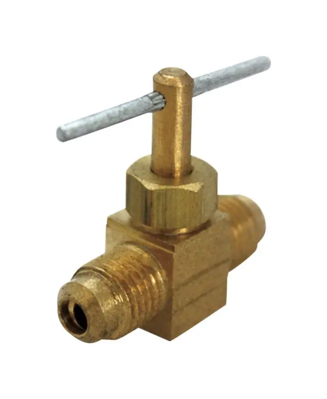 1/4 In. 1/4 In. Brass Needle Valve