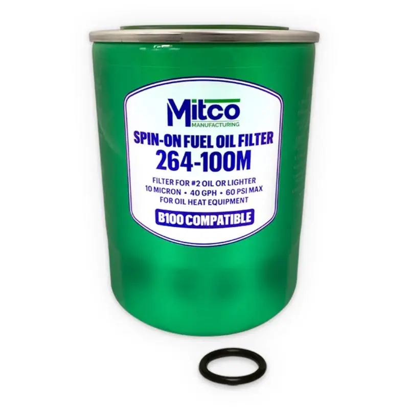 Spin-on Fuel Oil Filter 264-100m For Residential And Light Commercial Use