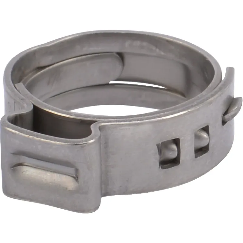 1/2 In To Pex Clamp Ring Stainless Steel