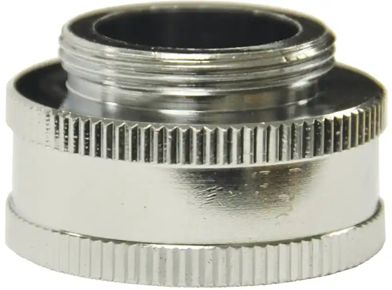 Male Thread 55/64 In.-27m Chrome Plated Washing Machine Adapter