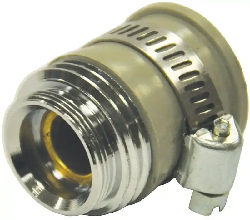 55/64 In.-27 Or 3/4 In. Brass Female/male Garden Hose Aerator Adapter
