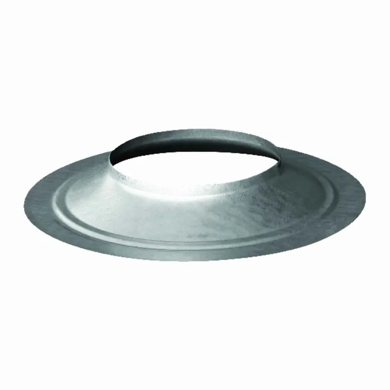 Pellet Vent Storm Collar, Galvanized Steel, 3 In.