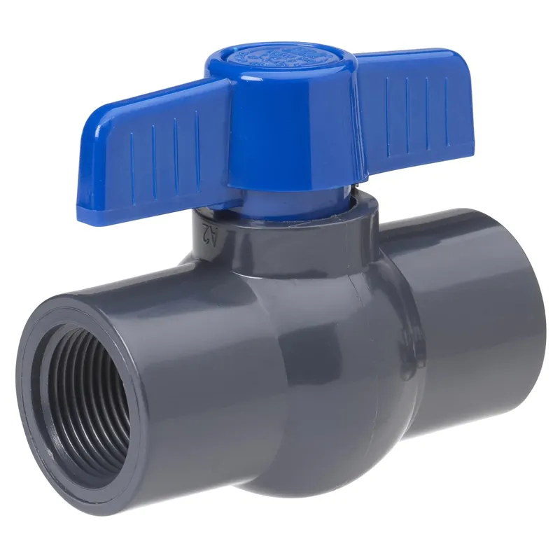 2 In. Pvc Fip Ball Valve Full Port T-handle