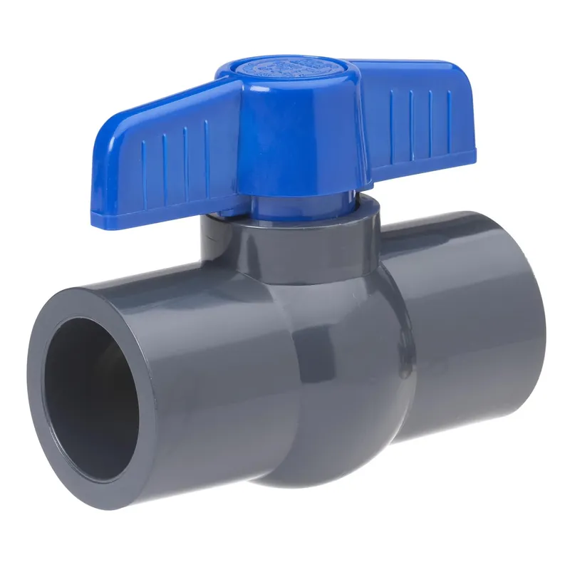 1-1/4 In. Pvc Fip Ball Valve Full Port, Model Vbvp80b6