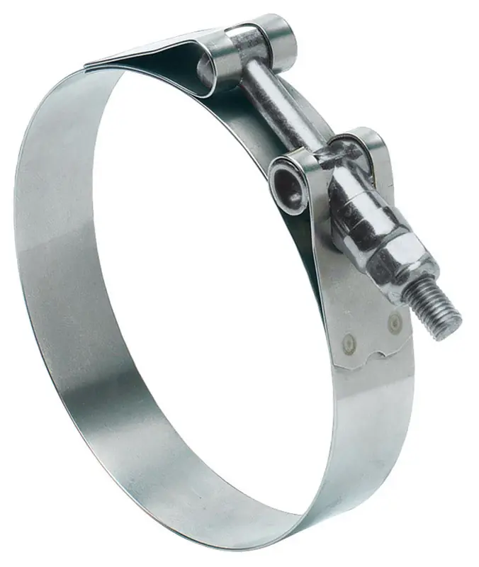 1-5/8 In. To 1-7/8 In. 163 Silver Hose Clamp With Tongue Bridge