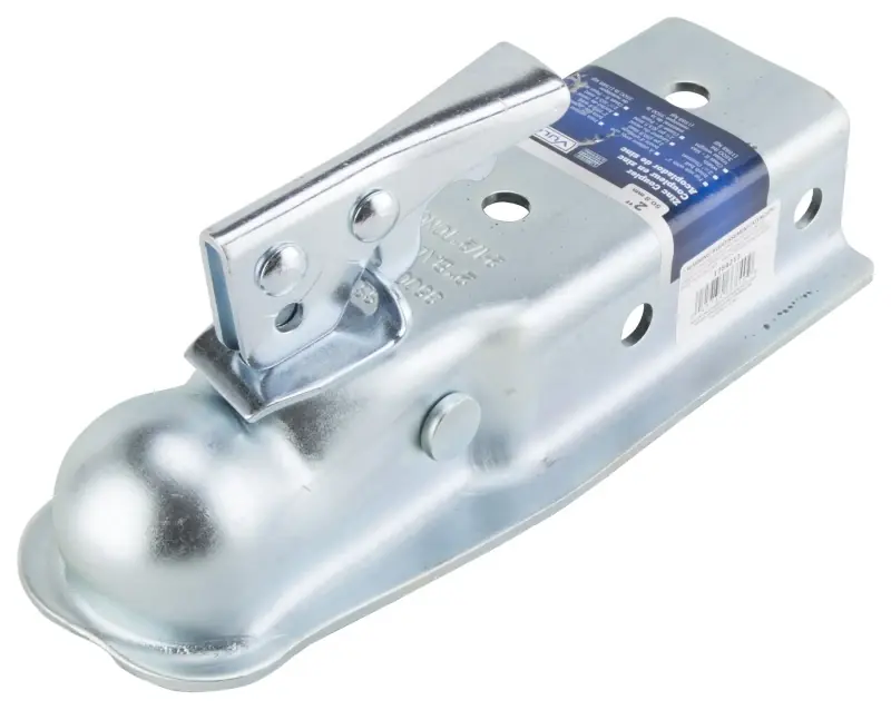 21005 Trailer Coupler, 3500 Lb Towing Capacity, 2 In Ball, Lever Latch, Steel