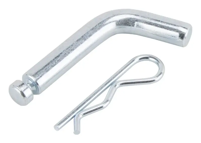 Hp-12 Hitch Pin, 1/2 Inch Diameter, 4 Inch Overall Length, Steel Zinc Finish