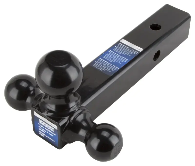 Tbh01 Tri-ball Hitch, 1-7/8, 2, 2-5/16 In. Diameter, Steel Construction