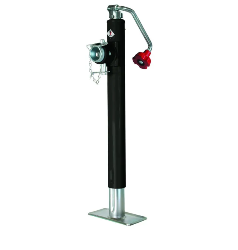 Vi-520 Topwind Collar Trailer Jack, 2000 Lb Capacity, 15-1/2 In Max Lift