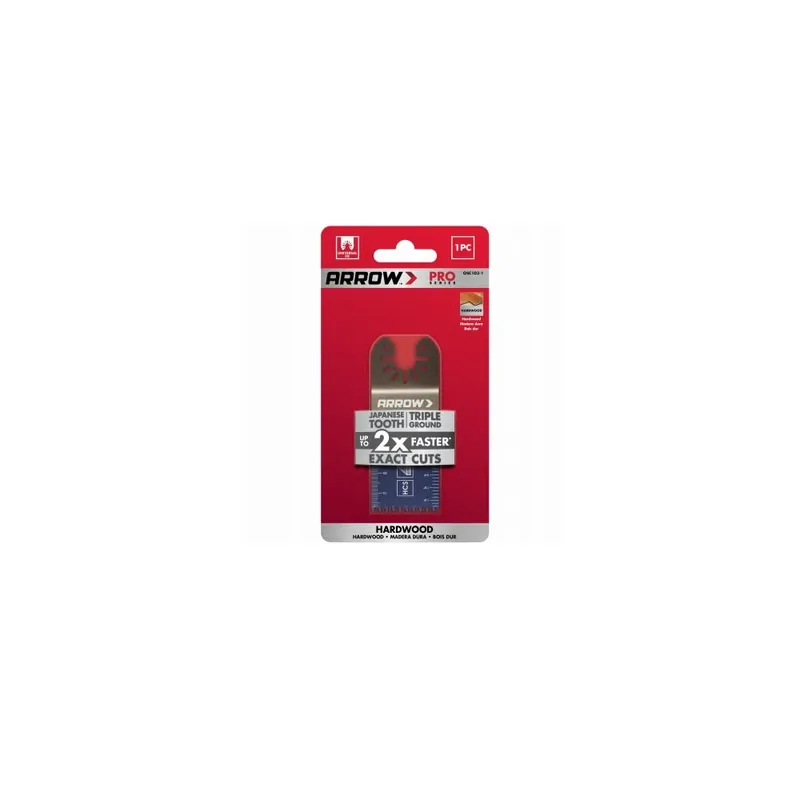 Japanese Tooth Hardwood Oscillating Tool Blade, 1-5/16-in.