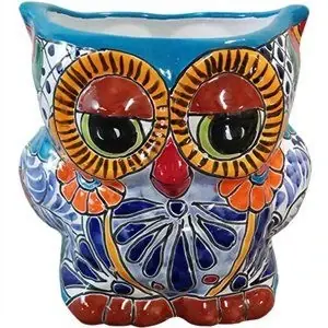 185542 8 In. Owl Shaped Planter, Pack Of 4