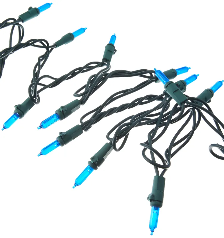 Hw 50ct Blu Led Lgt Set