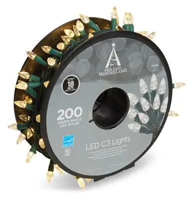 200ct Warm White C3 Light Set