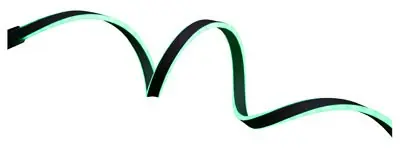 Neon Flex Rope Light, Green, 13-ft.