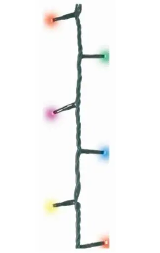 220708-1003-2702 Led Compact String Christmas Light Set, 100 Lights, Multi-color