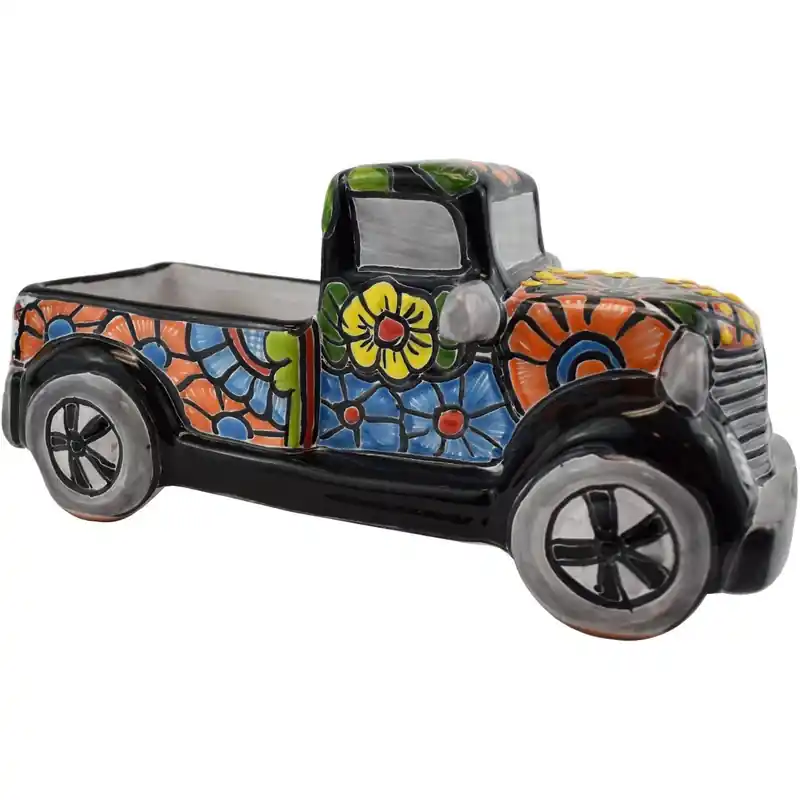256575 11 In. Vintage Truck Shaped Planter, Pack Of 2
