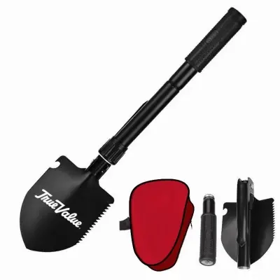 Folding Shovel Tool - Compact Edc Multi-functional Tool For Outdoor Adventures