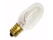Night Light Bulb, Clear, 5 Watt, 2-pk.