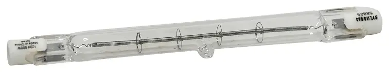 Halogen Clear Double Ended Quartz Lamp T3-r7 Base 120v Light Bulb 500w Equivalnet 715w - Single Bulb