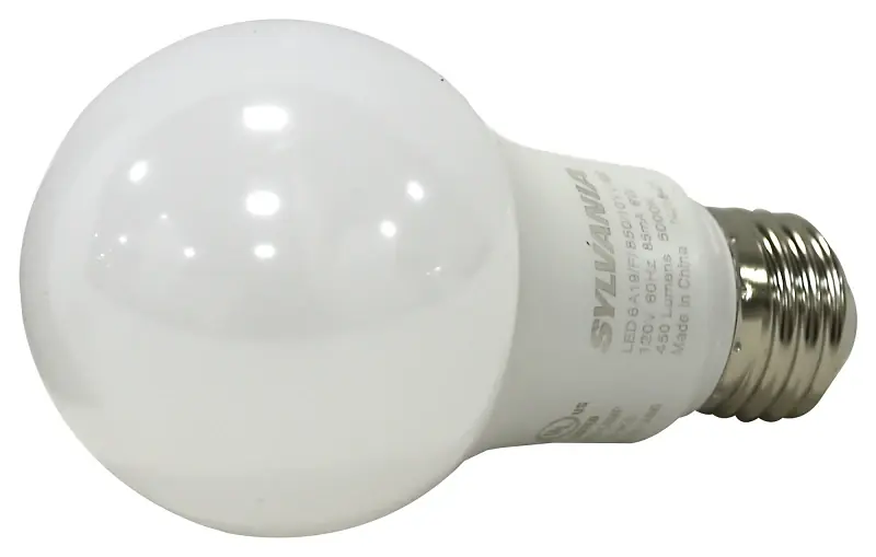 Sylvania 74081 A19 Led Light Bulbs, 40 Watt, 120 Volts, 2 Bulb