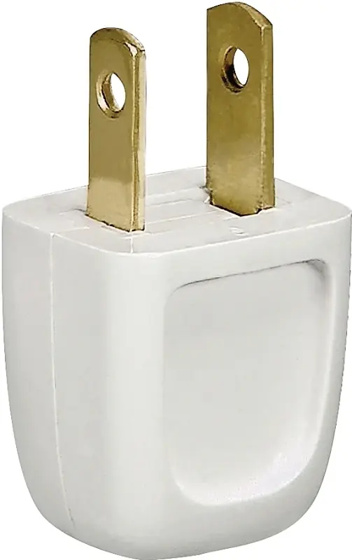 Bp2601-6w-sp Nema 1-15 Easy-on Plug, Impact Resistant Thermoplastic