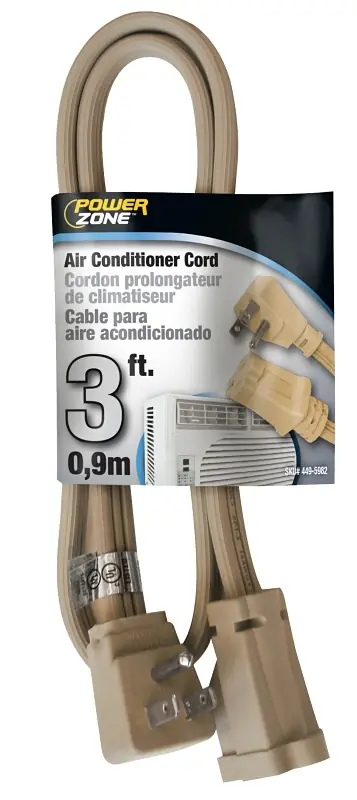 14/3 Spt-3 Major Appliance Extension Cord, 3 Feet, Beige