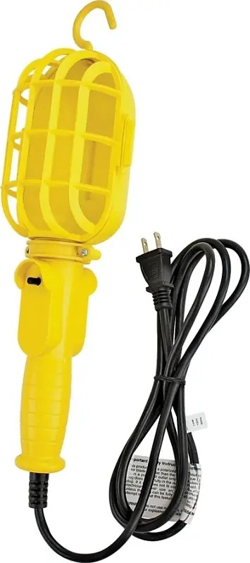 18/2 X 6 Feet Incandescent Work Light With Non-metallic Guard
