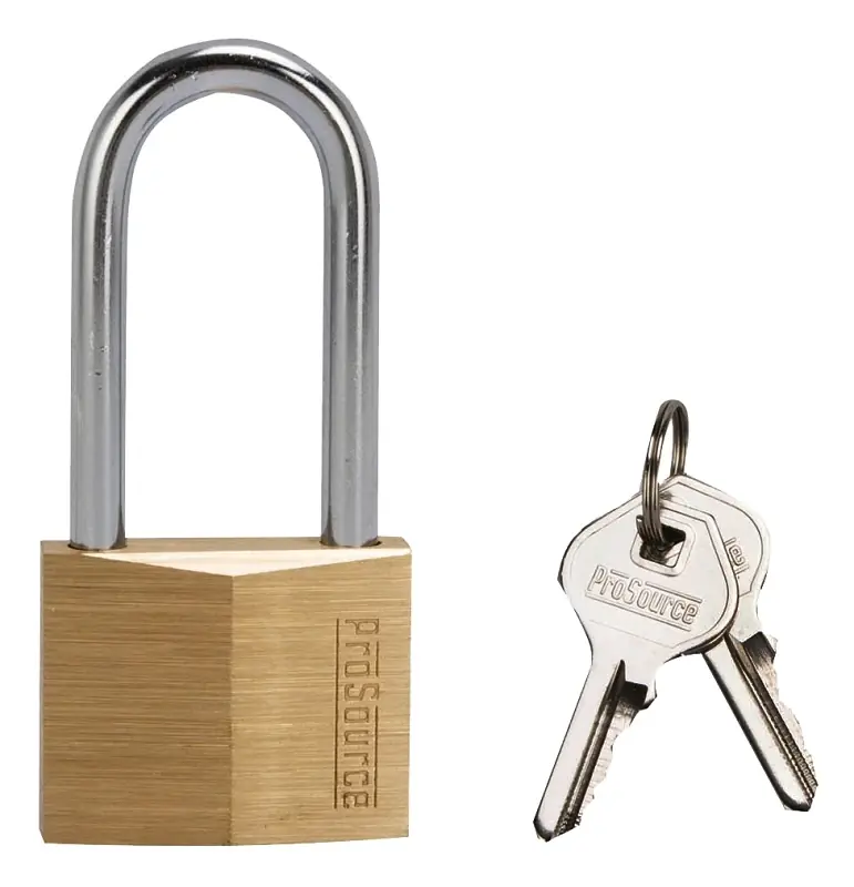 Hd10042 1.5 Brass Padlock 2 In. Shackle