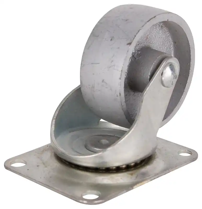 Jc-s07 Heavy-duty 3-inch Swivel Plate Caster, Steel Construction