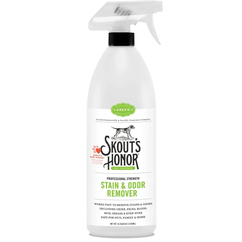 Dog Pet Stain And Odor Remover 35 Oz - Fast Acting Formula