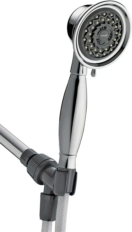 Design Essential Handheld Shower Head, 3 Settings, 1.8 Gpm, Chrome