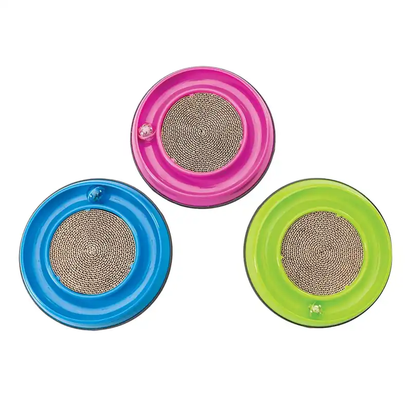 Rockin‘ Plastic Assorted Cat Scratcher 1 Pk